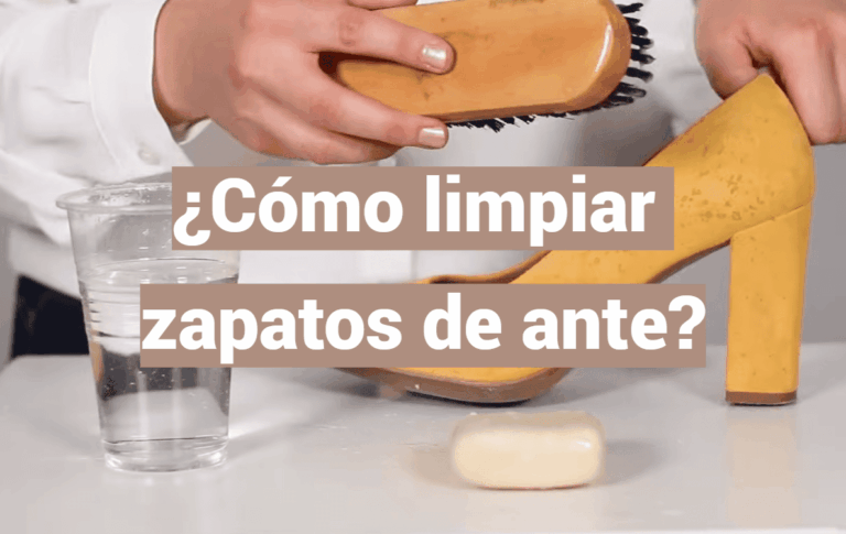 ¿Cómo limpiar zapatos de ante?